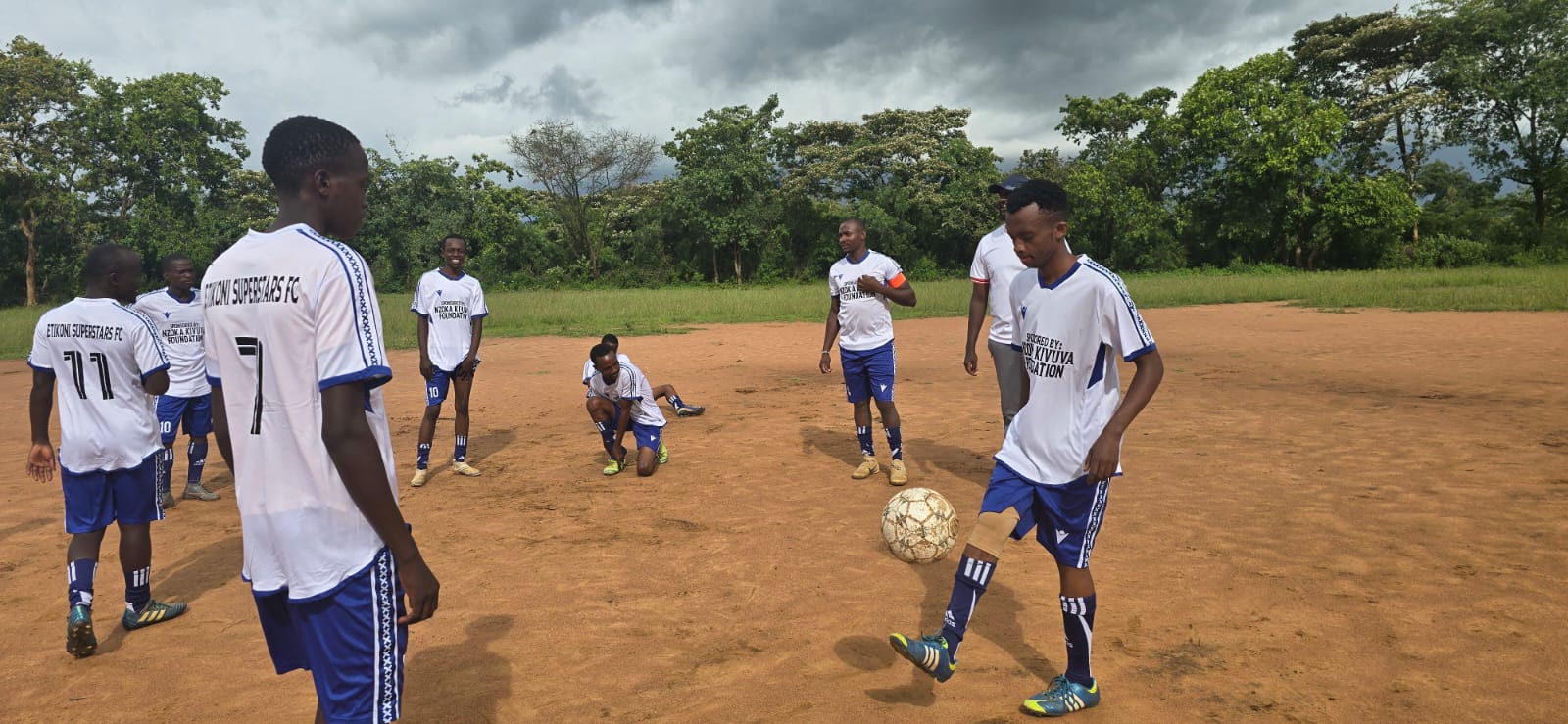 Youth football tournament in Mwala